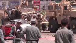 Four Afghan civilians killed in Kabul suicide bombing News Clip