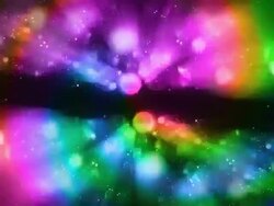 Rainbow Lights Background Loop Stock Footage