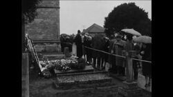 CAN428 THOUSANDS VISIT GRAVE OF SIR WINSTON CHURCHILL Instructional Video