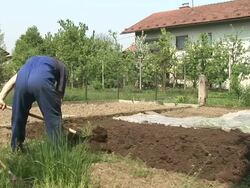 HD: Turning The Soil Stock Footage