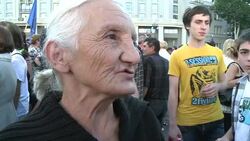 VOICED : Ivanishvili supporters stage mass News Clip