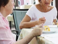 In the reastaurant Stock Footage