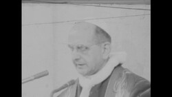 CAN694 POPE PAUL VI MEETS WITH DIPLOMATS AT THE VATICAN IN ROME Instructional Video