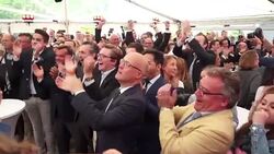 VOICED : Importante victoria de partido de Merkel antes de legislativas News Clip