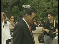 PHILIPPINES: PROTESTS AGAINST BURMA'S MILITARY LEADER VISIT News Clip