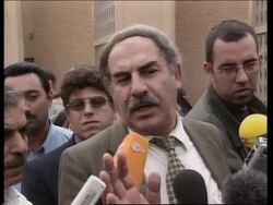 WRAP UN inspectors at two sites, interiors, briefing News Clip