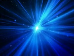 Blue Laser Stock Footage