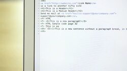 HD HTML programming Stock Footage