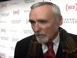 Bono and Damien Hirst Paint the Town Red For Aids In Africa - The (RED) Auction Stock Footage