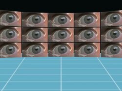 Eye Wall Stock Footage