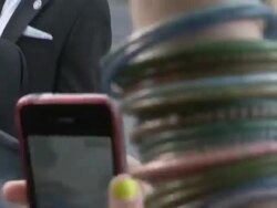 Emma Stone greets fans at 'The Amazing Spiderman' Premiere in Los Angeles 06/28/12 Stock Footage