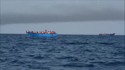 CLEAN : 9 dead as Italy rescues 6,055 migrants on disaster anniversary News Clip