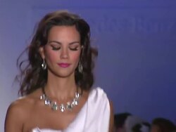 Models walk the runway during the Nicolita swimwear 2012 show Stock Footage