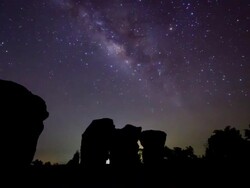 Milky Way Stock Footage