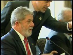 President Medvedev visits, President Lula comment on trade News Clip