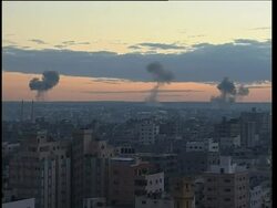 WRAP GRAPHIC Aftermath of airstrike, 3 children killed, funerals, explosions Instructional Video