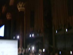 ATMOSPHERE: press at National Board of Review Awards Gala - Red Carpet at Cipriani 42nd Street on 1/10/2012 in New York City, NY. Stock Footage