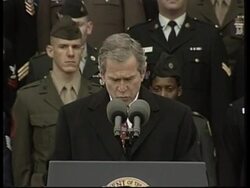 USA: BUSH  ENVISIONS NEW ARCHITECTURE FOR DEFENCE Instructional Video