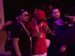 Soulja Boy departing Wax Rabbit in West Hollywood - Celebrity Sightings in Los Angeles Stock Footage