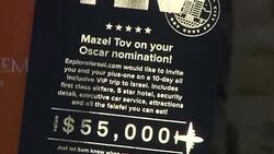 CLEAN : $200,000 gift bag for top Oscars nominees News Clip