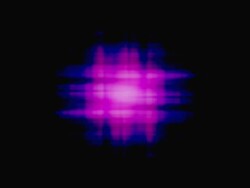 Pulsating light grid Stock Footage