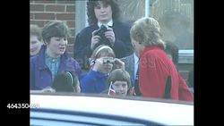 Princess Diana Visits Deaf School News Clip