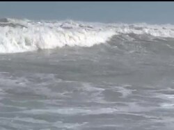 A gigantic Hurricane Ike is steaming through the Gulf of Mexico toward the Texas coast, strengthening slightly. News Clip