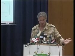 GWT: Briefing by UK military spokesman News Clip
