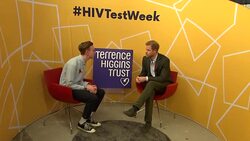 Prince Harry attends the opening of Terrence Higgins Trust HIV testing pop-up shop News Clip