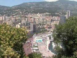 ATMOSPHERE Street at the Monaco General Views at Monaco . (Footage by WireImage Video/Getty Images Entertainment Video) Stock Footage