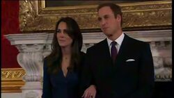 Prince William and Kate Middleton announce their engagement News Clip
