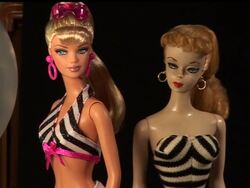 Barbie turns 50 years old this week. The Associated Press got a look inside the Barbie Design Center in Los Angeles where the fashion doll gets her iconic look. News Clip