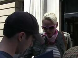 SIGHTED: Brigitte Nielson Stock Footage