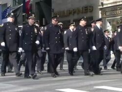 St. Patrick's Day Parade Stock Footage