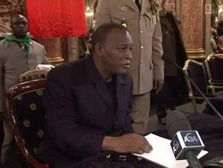 CLEAN:Guinea junta leader meets French diaspora News Clip