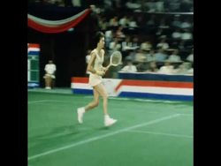 SYND 20 9 77 THE TORAY SILLOOK WOMEN'S TENNIS TOURNAMENT News Clip