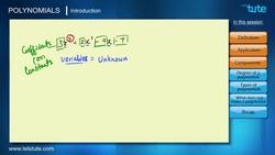 Introduction to Polynomial Instructional Video