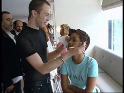 UK: LONDON: FORMER MODEL IMAN LAUNCHES RANGE OF COSMETICS News Clip