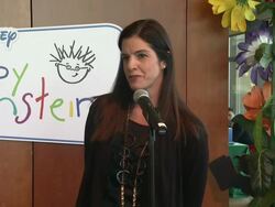 SPEECH: Susan McLain introduces Kelly Rutherford. at the Disney Baby Einstein & Kelly Rutherford Launch the Baby Einstein Discovery Kits Stock Footage