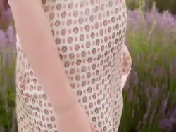 Female Face Side Profile Stock Footage