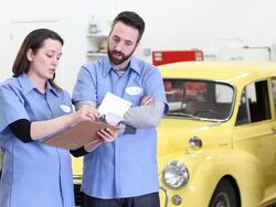 Vintage Cars Stock Footage