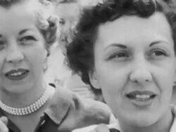 Native Dancer wins American Derby in Chicago Stock Footage