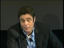 Emily Blunt, Benicio Del Toro, director Joe Johnston attend press conference Instructional Video