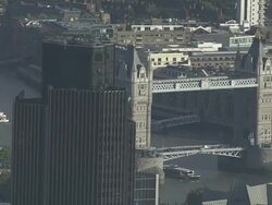 Tower Bridge Close Up Stock Footage