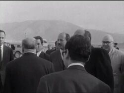 SYND 7/1/69 EGYTPIAN FOREIGN MINISTER VISIT News Clip