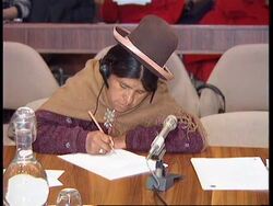 FRANCE: UNESCO INDIGENOUS INITIATIVE FOR PEACE CONFERENCE News Clip