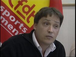 Muslim airport workers who lost security clearance protest News Clip