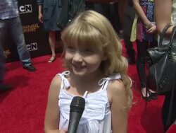 INTERVIEW: Samantha Bailey on coming out today and what she's looking forward to. at the Cartoon Network's 'Unnatural History' Premiere at Burbank CA. (Footage by WireImage Video/GettyImages) Stock Footage