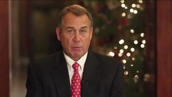 In the weekly Republican address, House Speaker John Boehner urges Democrats to work with Republicans in Congress on spending cuts and tax reforms. He says, "Hope springs eternal." Instructional Video