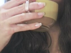 HD: Morning coffee Stock Footage